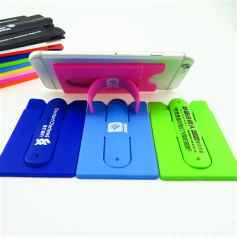 smart card holder silicone|silicone card holder for phone.